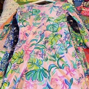 Lilly Pulitzer xs dress euc mermaid shade